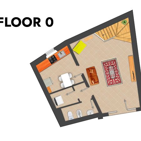 Appartement Nest Living Sunset 42 à Udine Extérieur photo