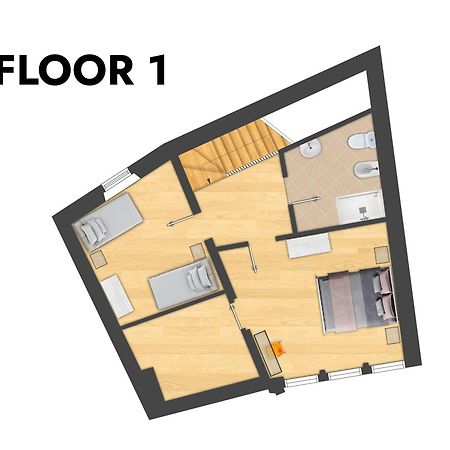 Appartement Nest Living Sunset 42 à Udine Extérieur photo