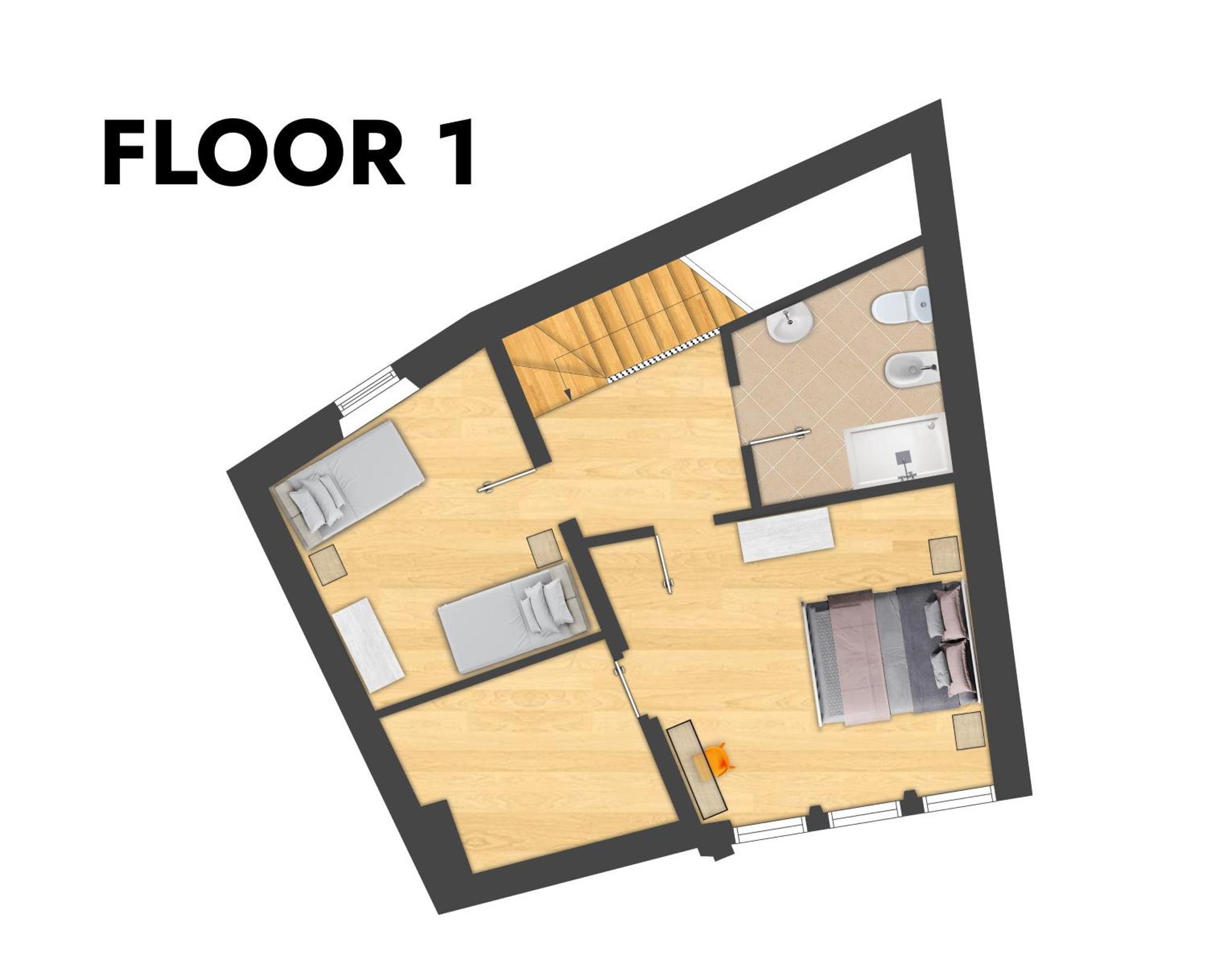 Appartement Nest Living Sunset 42 à Udine Extérieur photo